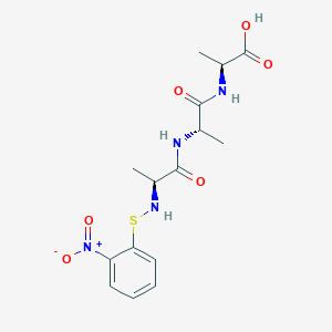 N-[(2-Nitrophenyl)sulfanyl]-L-alanyl-L-alanyl-L-alanine