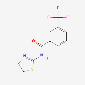 Benzamide, N-(4,5-dihydro-2-thiazolyl)-3-(trifluoromethyl)-