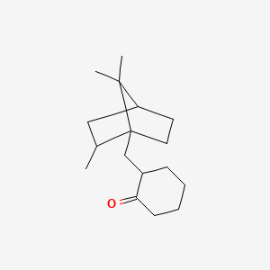 molecular formula C17H28O B14479092 Bornyl-2-methylcyclohexanone CAS No. 68036-94-2