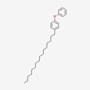 molecular formula C28H42O B14479164 Palmitylphenoxybenzene CAS No. 68459-89-2