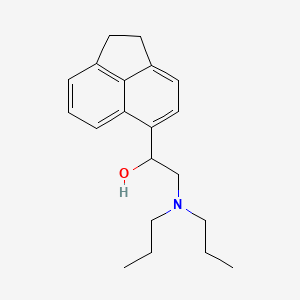 1-(1,2-Dihydroacenaphthylen-5-yl)-2-(dipropylamino)ethanol