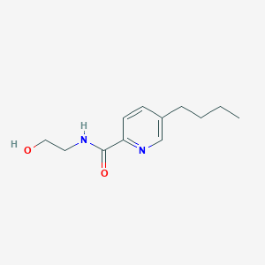 5-Butyl-N-(2-hydroxyethyl)pyridine-2-carboxamide