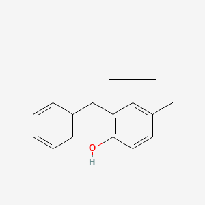 2-Benzyl-3-tert-butyl-4-methylphenol