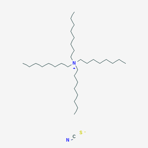 N,N,N-Trioctyloctan-1-aminium thiocyanate