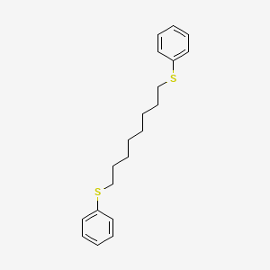 8-Phenylsulfanyloctylsulfanylbenzene