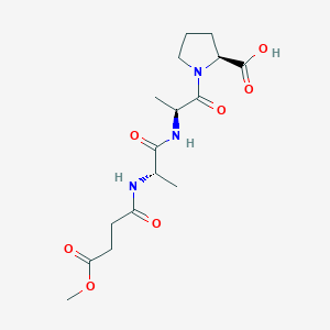 N-(4-Methoxy-4-oxobutanoyl)-L-alanyl-L-alanyl-L-proline