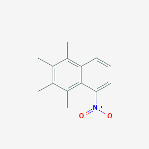 1,2,3,4-Tetramethyl-5-nitronaphthalene