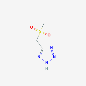 5-[(Methanesulfonyl)methyl]-2H-tetrazole