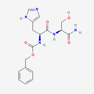 N-[(Benzyloxy)carbonyl]-L-histidyl-L-serinamide