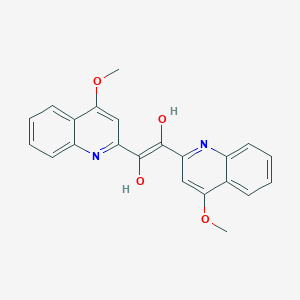 (E)-1,2-bis(4-methoxyquinolin-2-yl)ethene-1,2-diol