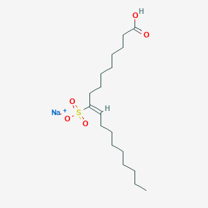 sodium;(Z)-1-hydroxy-1-oxooctadec-9-ene-9-sulfonate