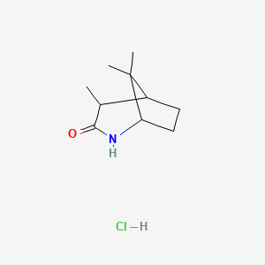 4,8,8-Trimethyl-2-azabicyclo(3.2.1)octan-3-one hydrochloride