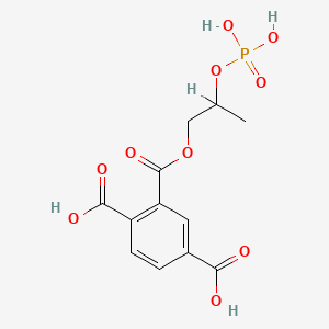 1,2,4-Benzenetricarboxylic acid, ester with 1,2-propanediol phosphate