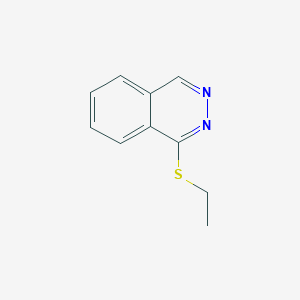 molecular formula C10H10N2S B14479476 1-(Ethylsulfanyl)phthalazine CAS No. 65729-31-9