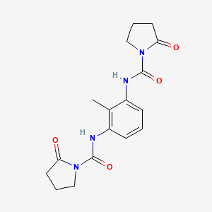 N,N'-(2-Methyl-1,3-phenylene)bis(2-oxopyrrolidine-1-carboxamide)