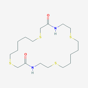 1,7,13,19-Tetrathia-4,16-diazacyclotetracosane-3,17-dione