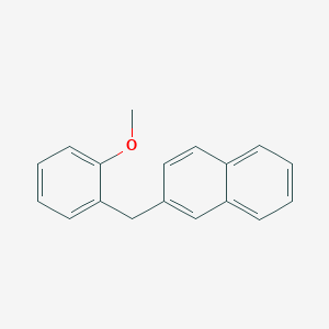 2-[(2-Methoxyphenyl)methyl]naphthalene