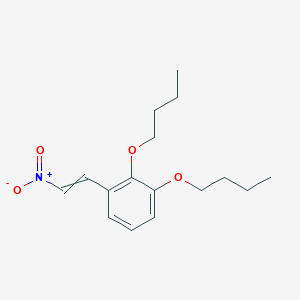 1,2-Dibutoxy-3-(2-nitroethenyl)benzene