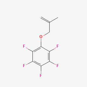 1,2,3,4,5-Pentafluoro-6-[(2-methylprop-2-en-1-yl)oxy]benzene