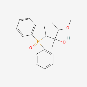 2-(Diphenylphosphoryl)-4-methoxy-3-methylpentan-3-ol