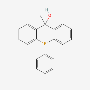 10-Methyl-5-phenyl-5,10-dihydroacridophosphin-10-ol