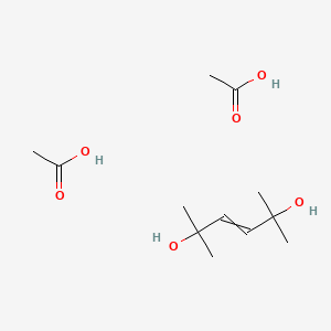 Acetic acid;2,5-dimethylhex-3-ene-2,5-diol