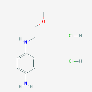 N-(2-Methoxyethyl)benzene-1,4-diamine dihydrochloride