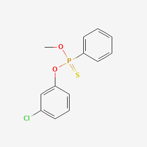 O-(3-Chlorophenyl) O-methyl phenylphosphonothioate