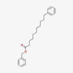 B14480159 Benzyl 11-phenylundecanoate CAS No. 68141-07-1