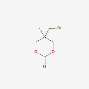 molecular formula C6H9BrO3 B1448019 5-(Bromomethyl)-5-methyl-1,3-dioxan-2-one CAS No. 1346562-84-2