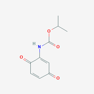 Propan-2-yl (3,6-dioxocyclohexa-1,4-dien-1-yl)carbamate