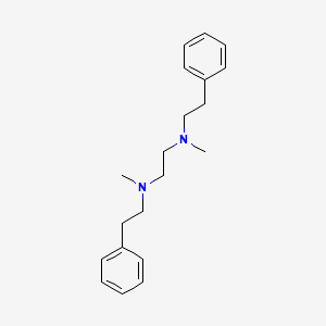 N~1~,N~2~-Dimethyl-N~1~,N~2~-bis(2-phenylethyl)ethane-1,2-diamine