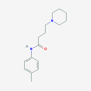 N-(4-Methylphenyl)-4-(piperidin-1-yl)butanamide