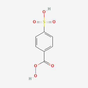 Benzenecarboperoxoic acid, 4-sulfo-