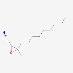 3-Methyl-3-nonyloxirane-2-carbonitrile