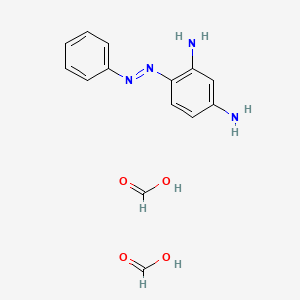 1,3-Benzenediaminium, 4-phenylazo-, diformate salt