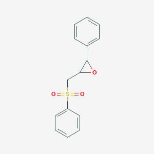 2-[(Benzenesulfonyl)methyl]-3-phenyloxirane