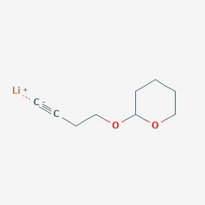 Lithium, [4-[(tetrahydro-2H-pyran-2-yl)oxy]-1-butynyl]-