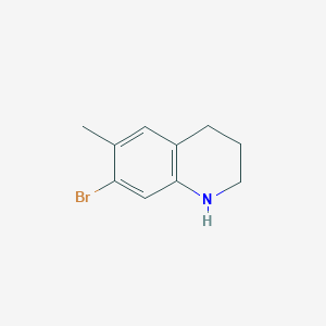 B1448057 7-Bromo-6-methyl-1,2,3,4-tetrahydroquinoline CAS No. 1423029-61-1
