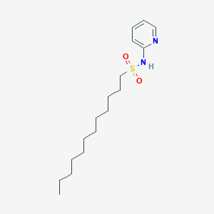 N-(Pyridin-2-YL)dodecane-1-sulfonamide