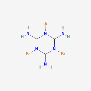 1,3,5-Tribromo-1,3,5-triazinane-2,4,6-triamine