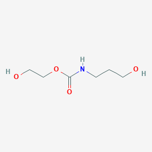 molecular formula C6H13NO4 B14480622 2-Hydroxyethyl (3-hydroxypropyl)carbamate CAS No. 69506-93-0