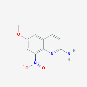 6-Methoxy-8-nitro-2-quinolinamine