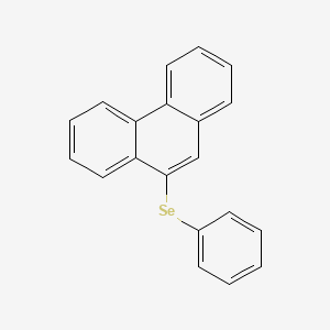 9-(Phenylselanyl)phenanthrene