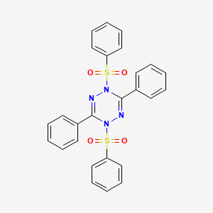 1,4-Bis(benzenesulfonyl)-3,6-diphenyl-1,2,4,5-tetrazine