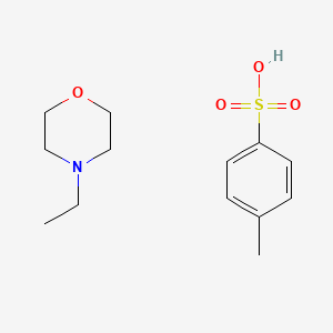 4-Ethylmorpholine;4-methylbenzenesulfonic acid