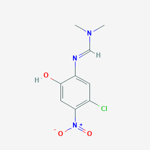 N'-(5-Chloro-2-hydroxy-4-nitrophenyl)-N,N-dimethylmethanimidamide