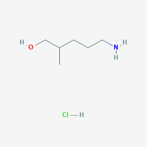 5-Amino-2-methylpentan-1-ol hydrochloride