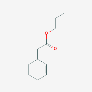 Propyl (cyclohex-2-en-1-yl)acetate