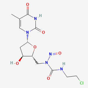 5'-{[(2-Chloroethyl)carbamoyl](nitroso)amino}-5'-deoxythymidine